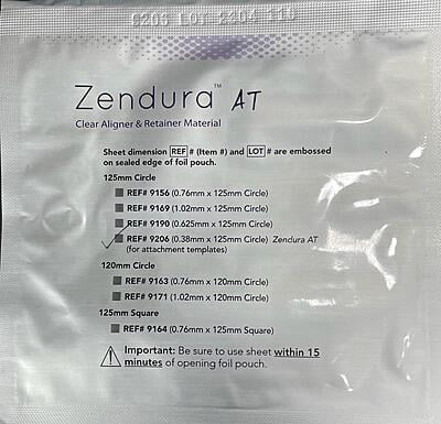 Zendura AT (Round 125mm 0.38mm)